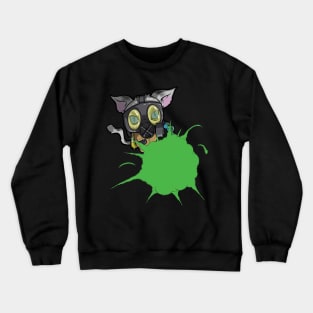 Toxic Kitty Crewneck Sweatshirt